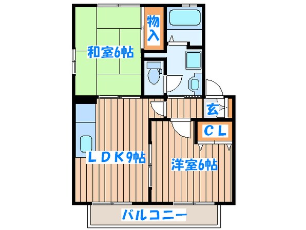 セジュ－ルラフィネの物件間取画像